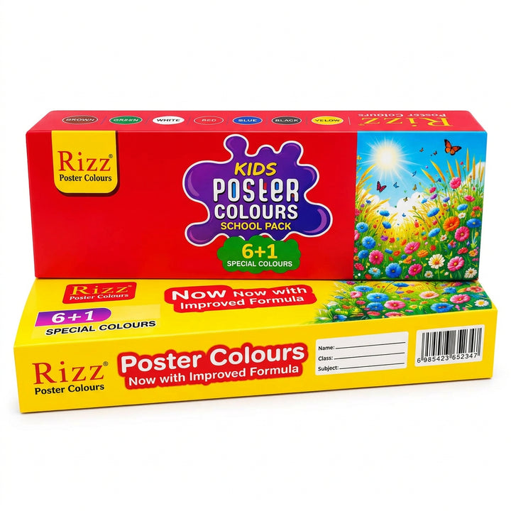 Rizz Poster Color [ 6+1=7 ] | Kids Poster Colors