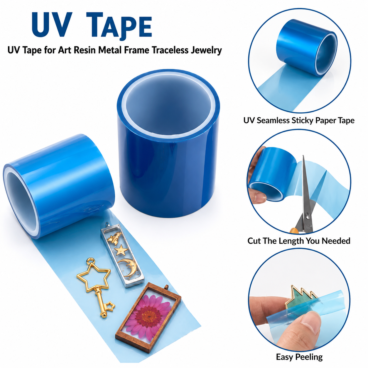 UV Tape for Art Resin Single Piece