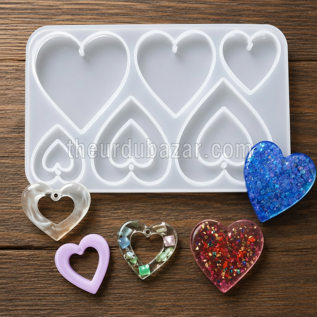 Heart Shape Jewelry Making Mold