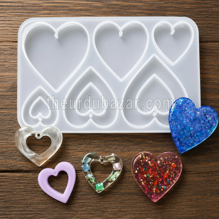 Heart Shape Jewelry Making Mold