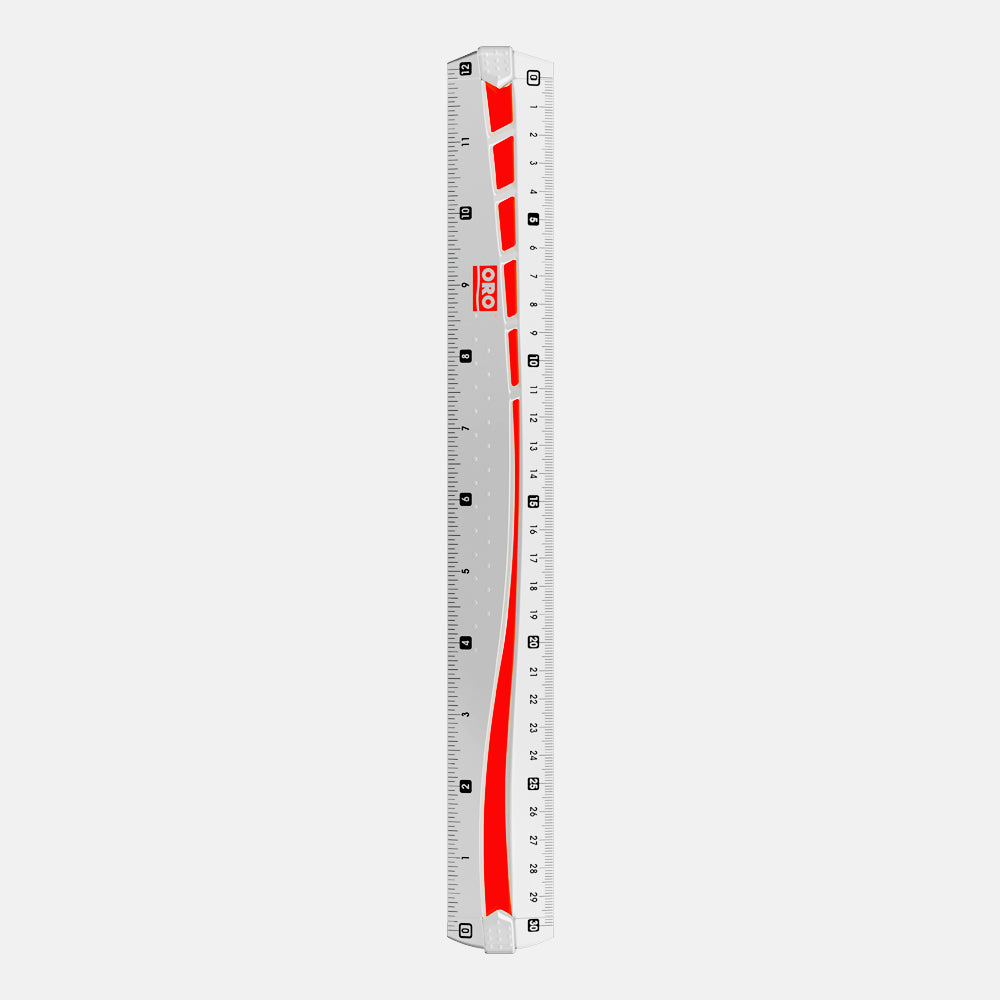 ORO SCALE 12 INCH TRANSPARENT