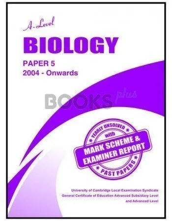 A Level Biology Paper 5 Unsolved upto Nov 2025