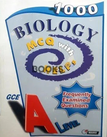 Redspot GCE A Level 1000 Biology MCQ with Helps Latest