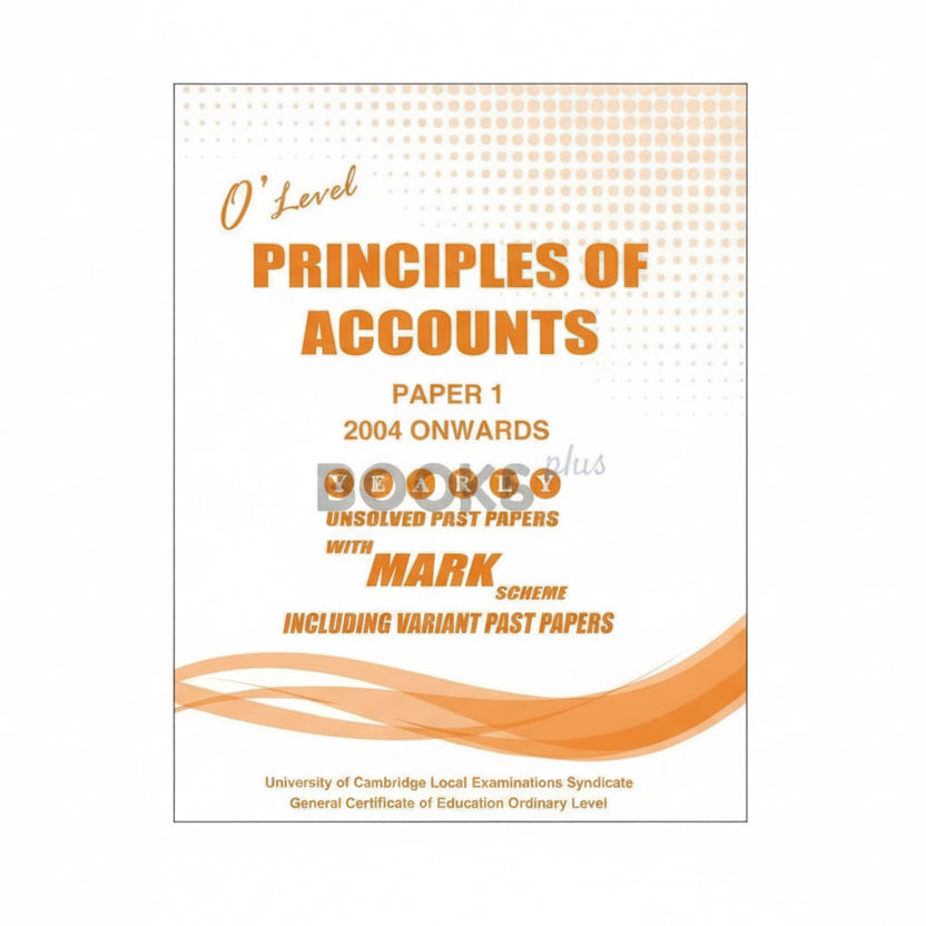 O Level Principles of Accounts P1 Unsolved Upto Jun 2025