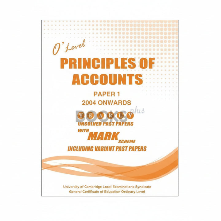 O Level Principles of Accounts P1 Unsolved Upto Jun 2025