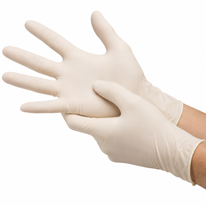 Plastic Surgical Disposable Rubber Hand Gloves