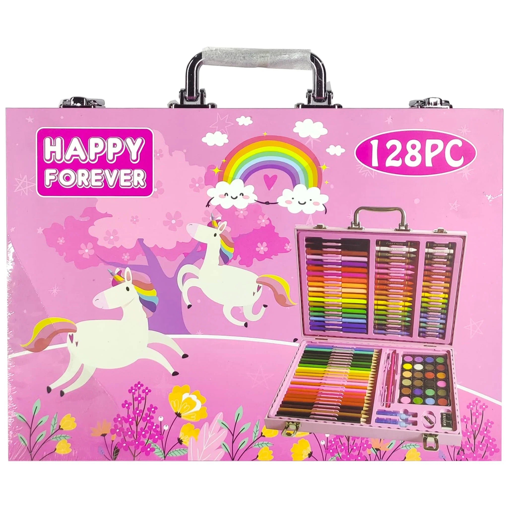 COLOUR KIT 128 PC [ ALUMINIUM BOX ]