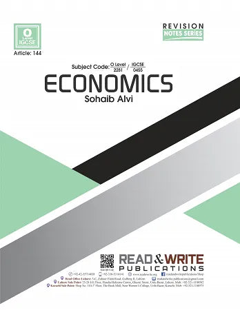 Economics IGCSE / O Level Revision Notes Series Art #144