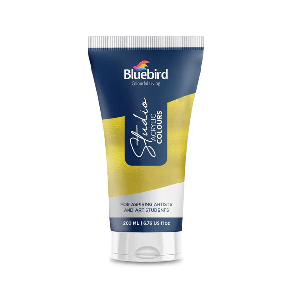 Bluebird Studio Acrylic Black 200 ML