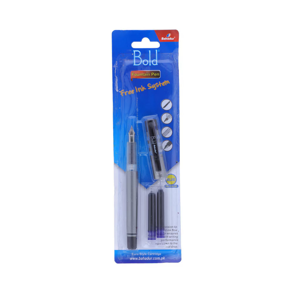 BAHADUR BOLD FOUNTAIN PEN NO. 505