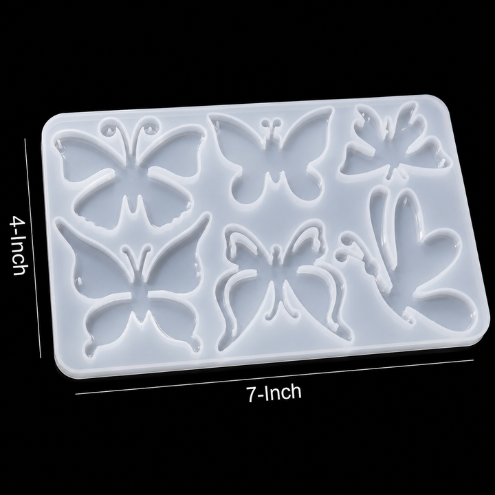 Small Butterfly Silicone Mold DIY Resin Jewelry Making