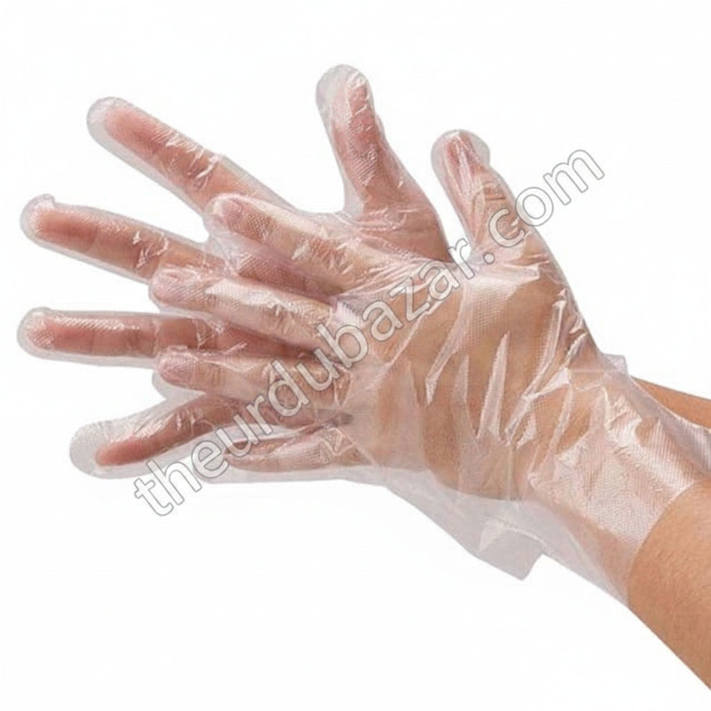 Disposable Hand Gloves for Cleaning, Food & Medical Use