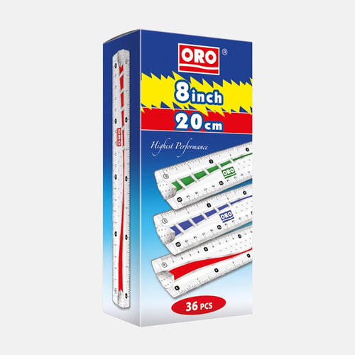 ORO SCALE 8 INCH TRANSPARENT