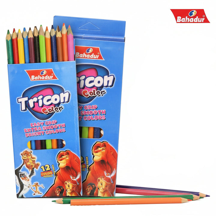 BAHADUR TRICON FULL PENCIL COLOUR
