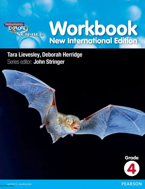 Pearson NHM Explore Science Workbook 4