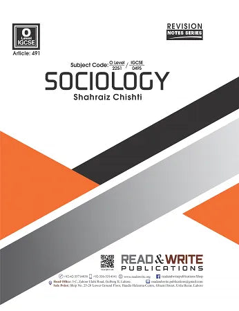 Sociology O Level Notes by Shahraiz Chishti Art #491