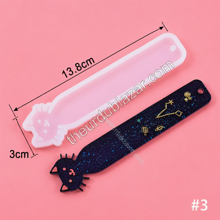 Bookmark Silicone Mold For Resin Animal DIY Different Shapes