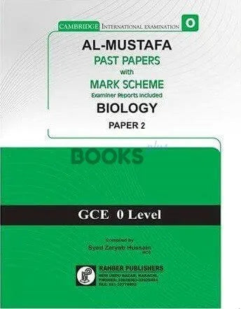 Al Mustafa O Level Biology P2 Unsolved Upto 2024