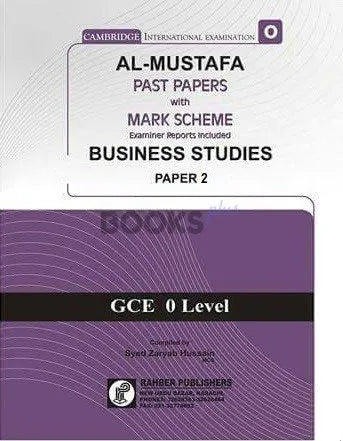 Al Mustafa O Level Business Studies P2 Unsolved Upto 2024