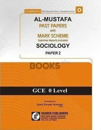 Al Mustafa O Level Sociology P2 Unsolved Upto 2024