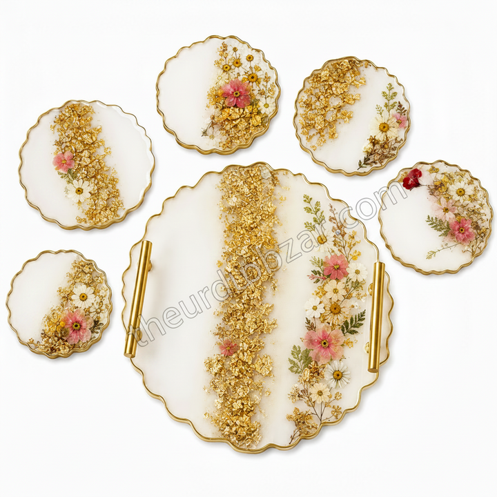 Irregular Round Nikah Tray Silicon Mold Different size available