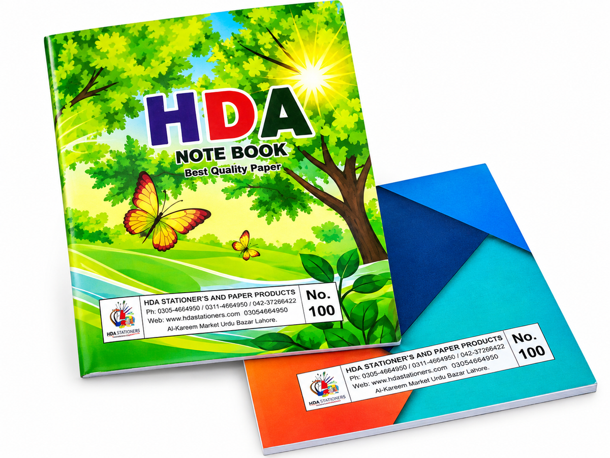 HDA Note Book No. HDA100 | HDA Copy No. HDA100