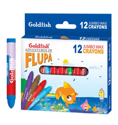 GOLDFISH JUMBO CRAYON COLOUR