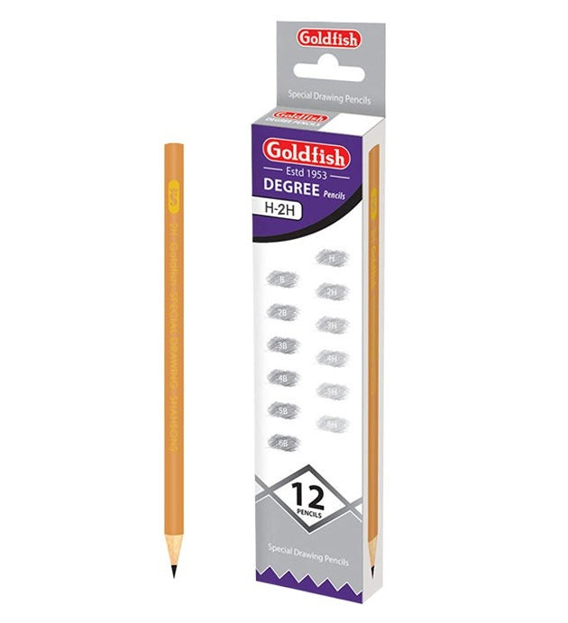 GOLDFISH DEGREE PENCIL [ 2H ]