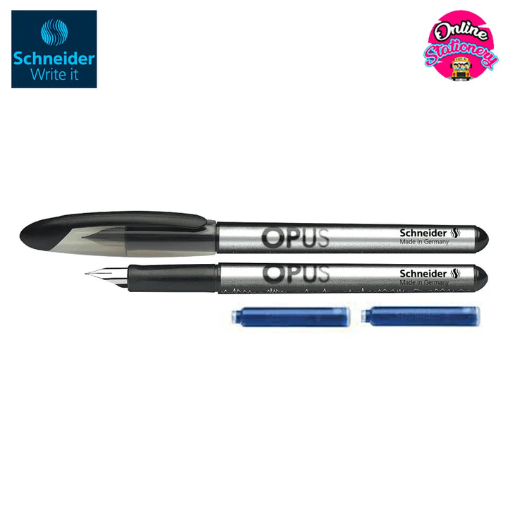 Schneider OPUS Fountain Pen [ BLISTER WITH 1 CARTRIDGE ]