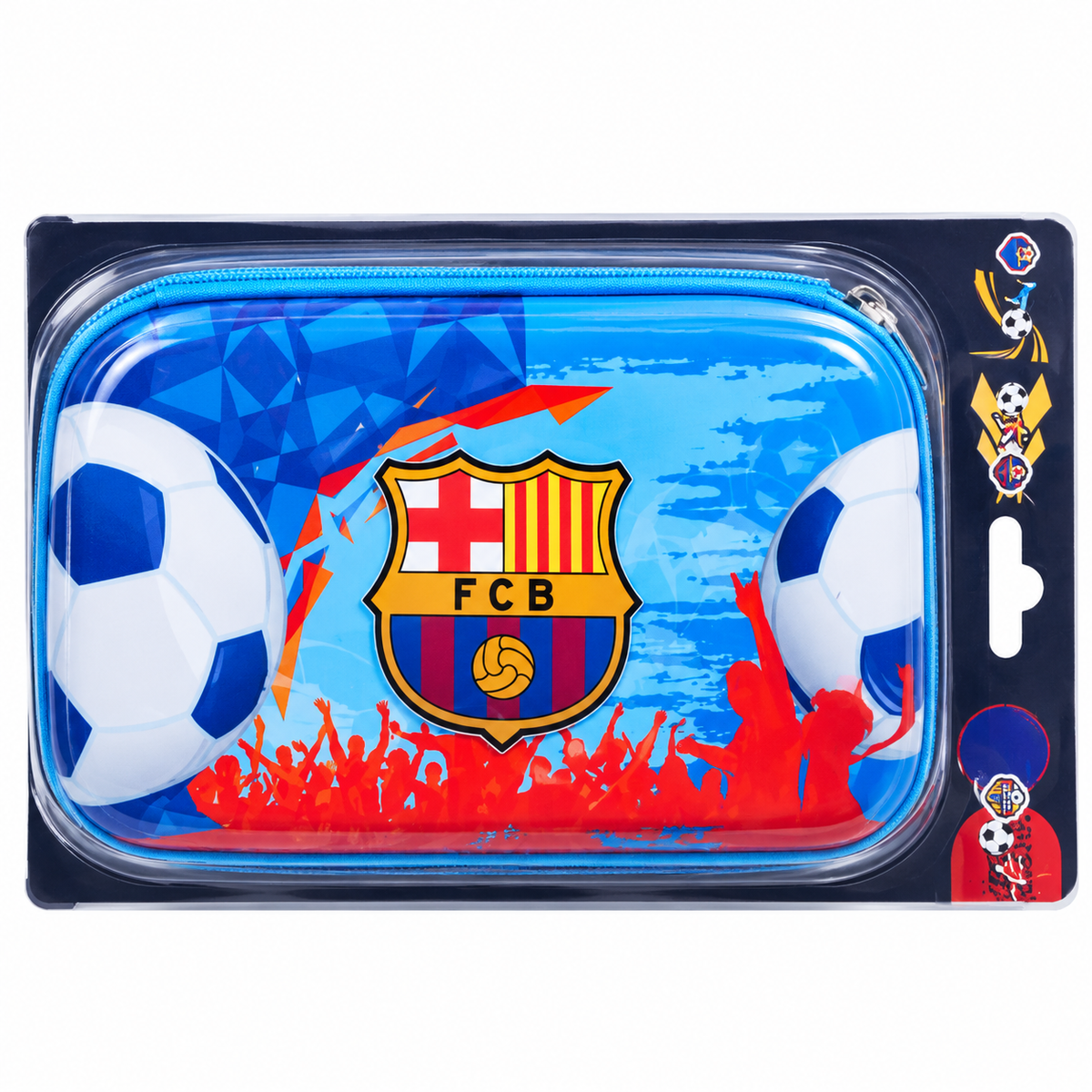FC Barcelona Character Pouch | 3D Character Pouch | Football Club Character pouch