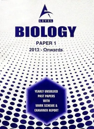 A Level Biology Paper 1 Unsolved upto June 2024