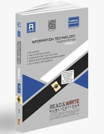 A Level Information Technology IT Paper 1 Topical Workbook Art #311