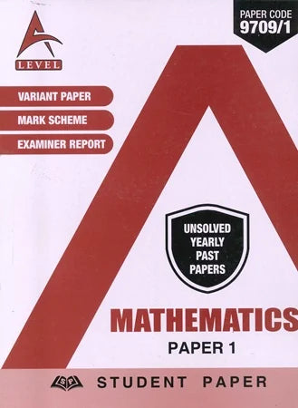 A Level Mathematics Paper 1 Unsolved up to June 2025