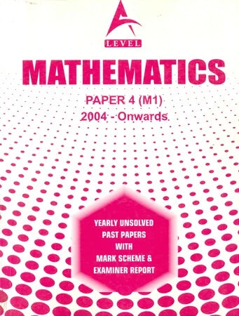 A Level Mathematics Paper 4 (M1) Unsolved up to Nov 2025