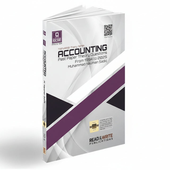 Accounting O Level/IGCSE Past Papers Theory Questions Art #104