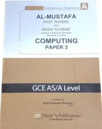 Al Mustafa A Level Computing P3 with Marking Scheme