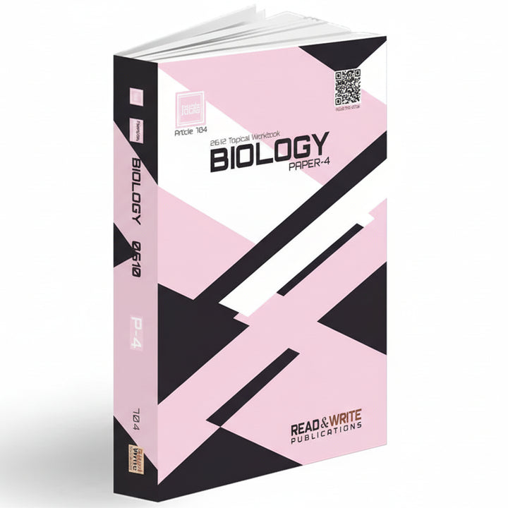 Biology IGCSE Paper 4 Past Paper Topical Art #704