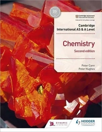 Cambridge International AS and A Level Chemistry Students Book 2nd Edition Hodder