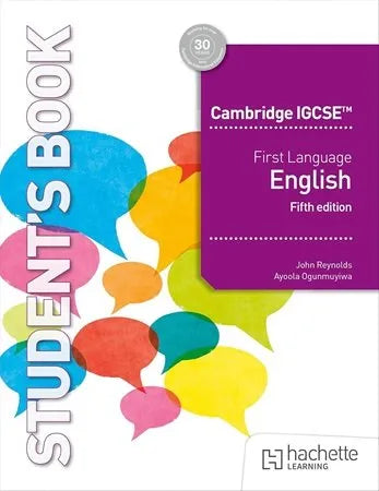 Cambridge IGCSE First Language English 5th Edition