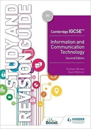 Cambridge IGCSE ICT Study and Revision Guide 2nd Edition