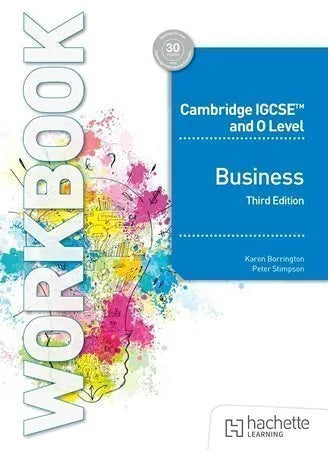 Cambridge IGCSE and O Level Business Studies Workbook 3rd Edition