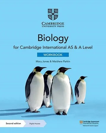 Cambridge International AS & A Level Biology Workbook with Digital Access