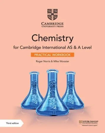 Cambridge International AS And A Level Chemistry Practical Workbook 3rd Edition