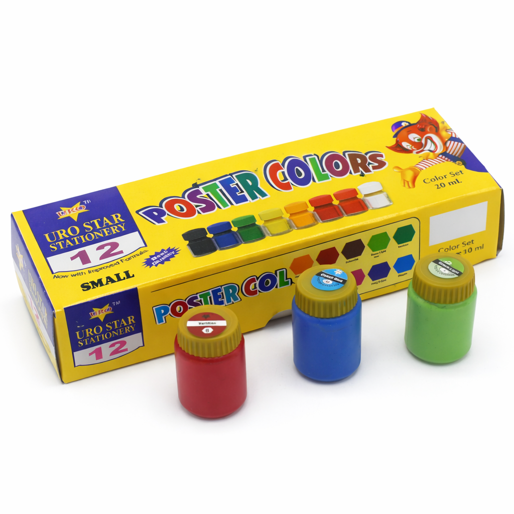 URO POSTER COLOUR [ 12PC ] 20ML