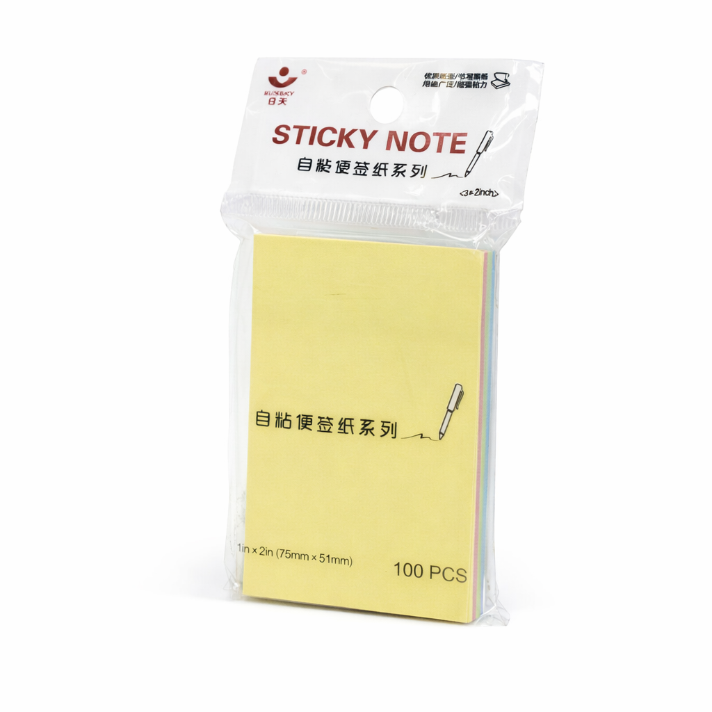 STICKY NOTE 2×3 LIGHT COLOUR