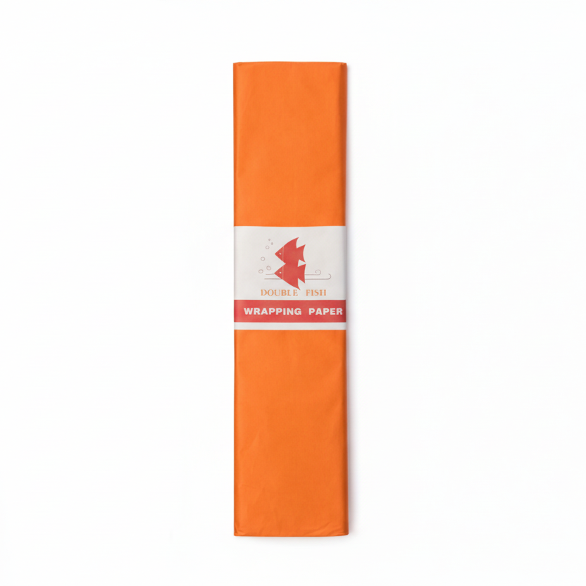 CREPE PAPER [SINGLE COLOUR] DOUBLE FISH