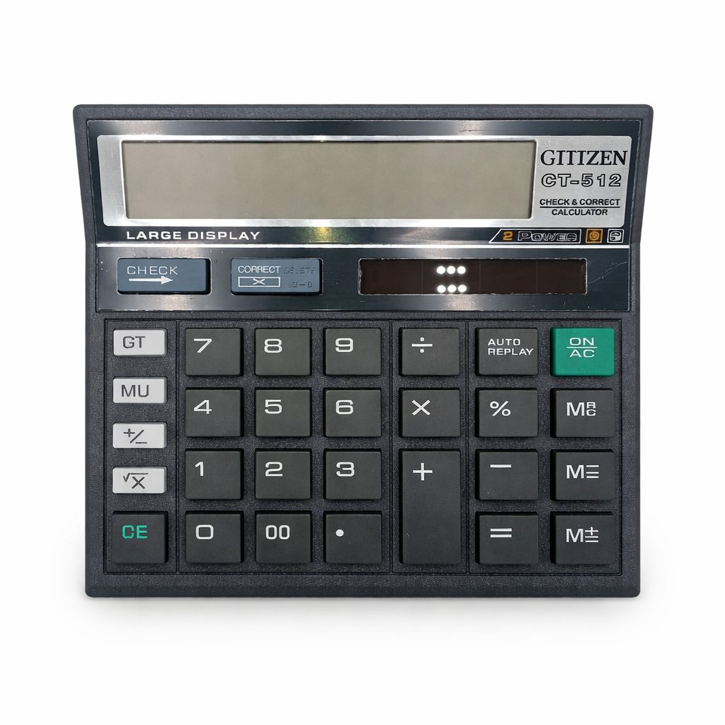 CITIZEN CALCULATOR NO. CT512