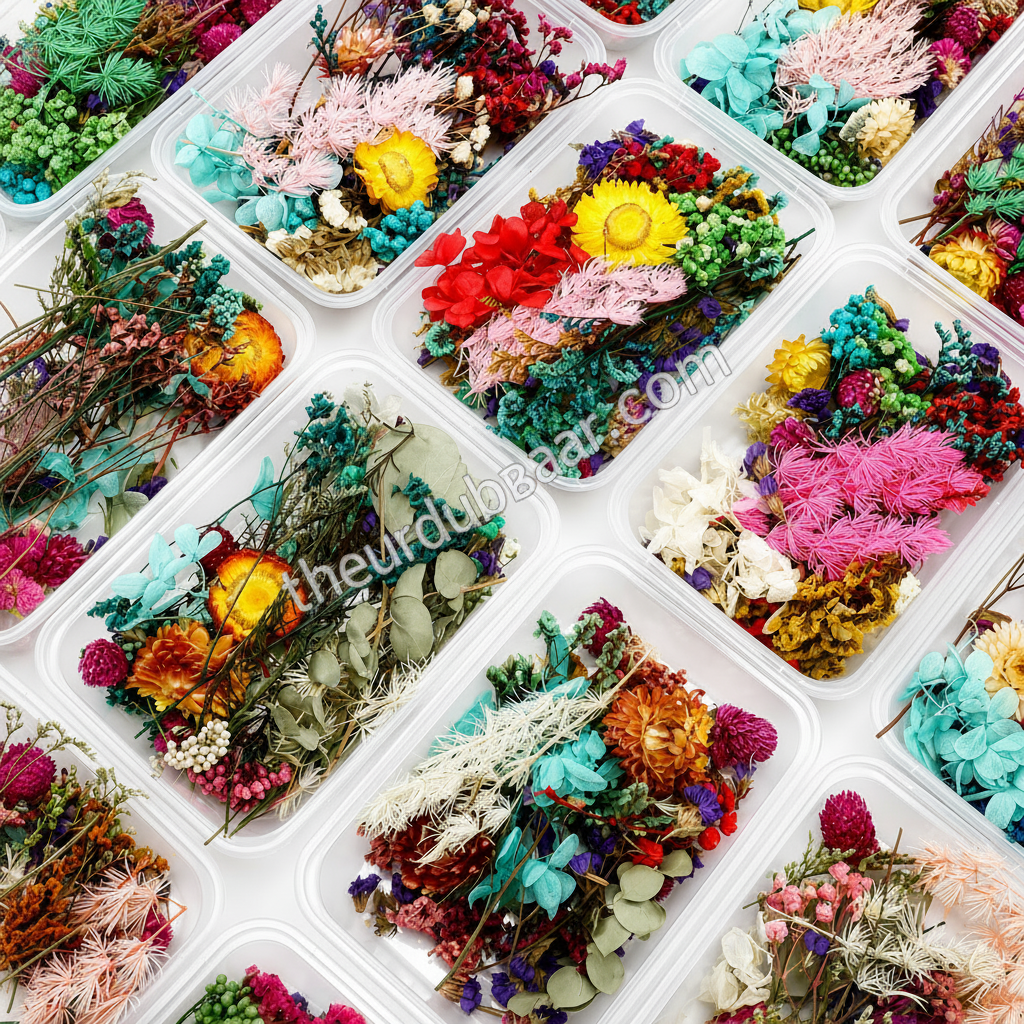 Natural Dry Flower for Resin Art and Candle Making Decorations