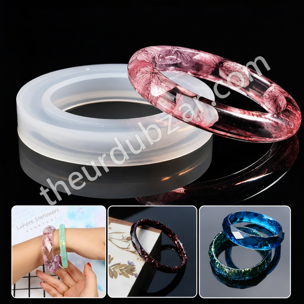 Bangle Bracelet Silicone Mold for Resin Jewelry Making & DIY Crafts