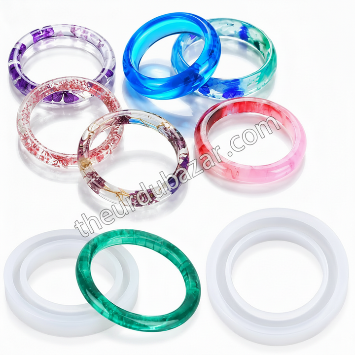 Bangle Bracelet Silicone Mold for Resin Jewelry Making & DIY Crafts